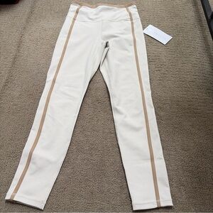 Athleta Cream Tan Leggings Ultra High Rise Elation 7/8 Tight XS NEW NWT pants